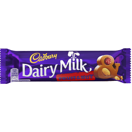 British Cadbury Fruit & Nut 48x49g