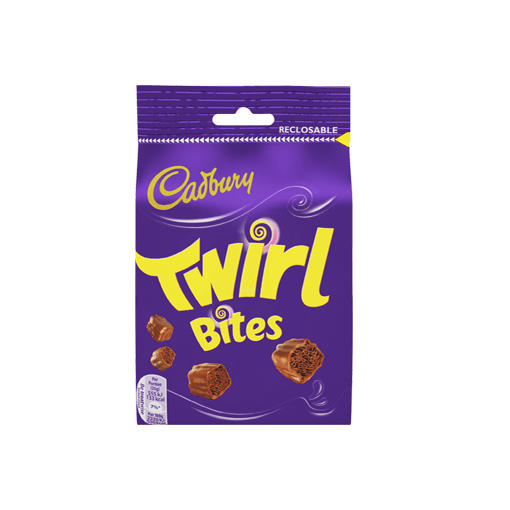 British Cadbury Twirl Bites Bag 10x109g