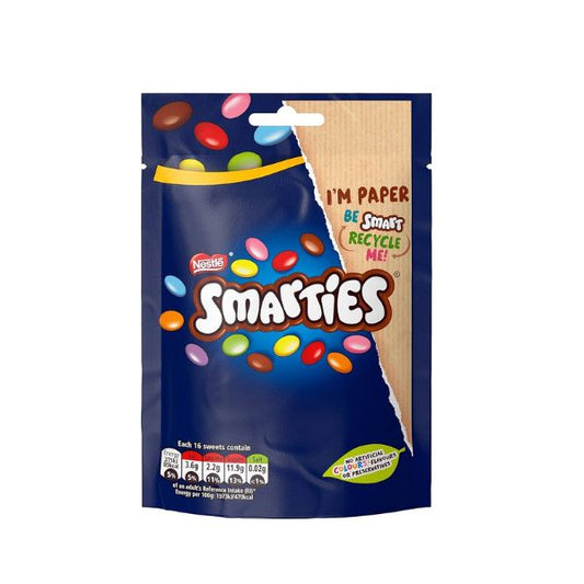 Smarties Pouch Bag 8x105g