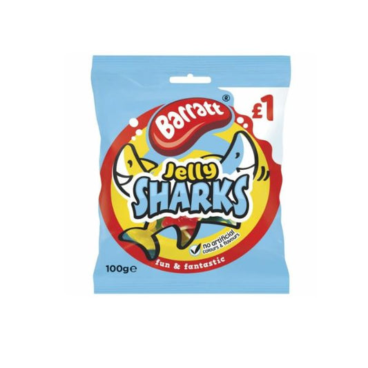 Barratt Jelly Sharks 12x100g