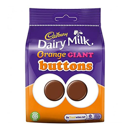 Cadbury Giant Buttons Orange 10x110g