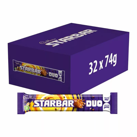 Cadbury Star Bar Duo 32x74g