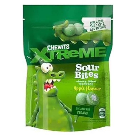 Chewits Xtreme Apple & Lemon Sour Bites 10x115g