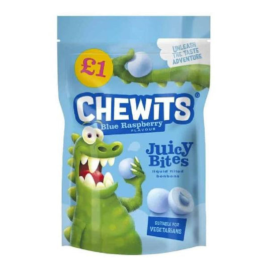 Chewits Blue Raspberry Juicy Bites pm 12x145g