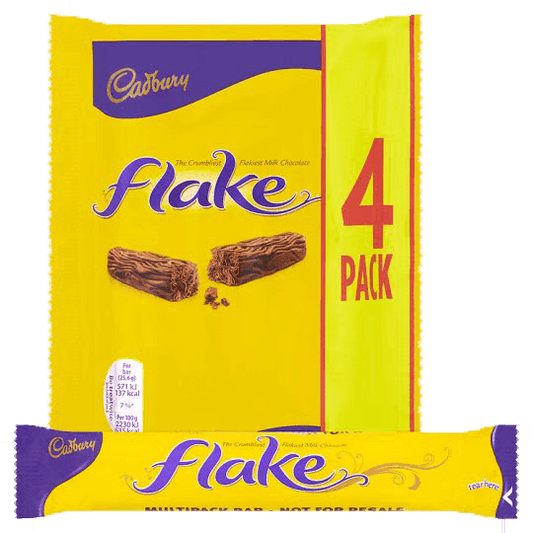 British Cadbury Flake 4 Pack 20x80g