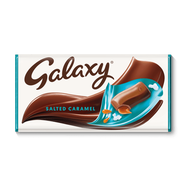 Galaxy Salted Caramel Chocolate Bar pm 24x135g