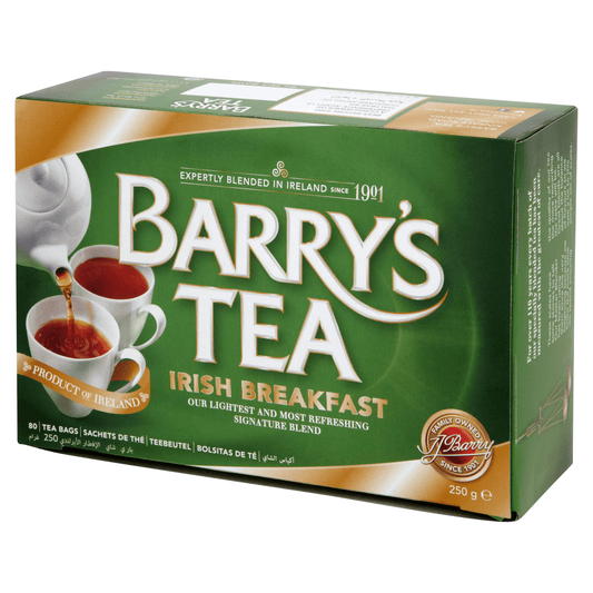 Barrys Irish Breakfast Teabags (80's) 6x250g