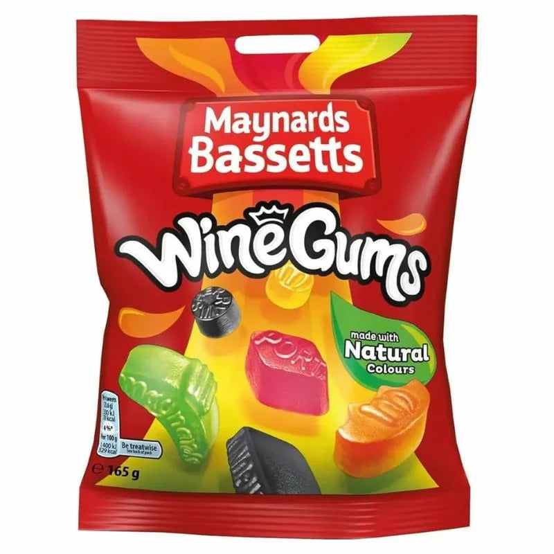 Maynards Wine Gums Bag 10x165g