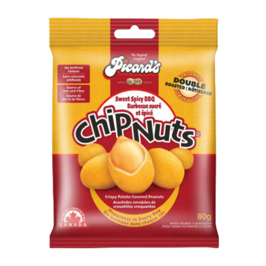 Picard's Chip Nuts Sweet Spicy BBQ 12x80g