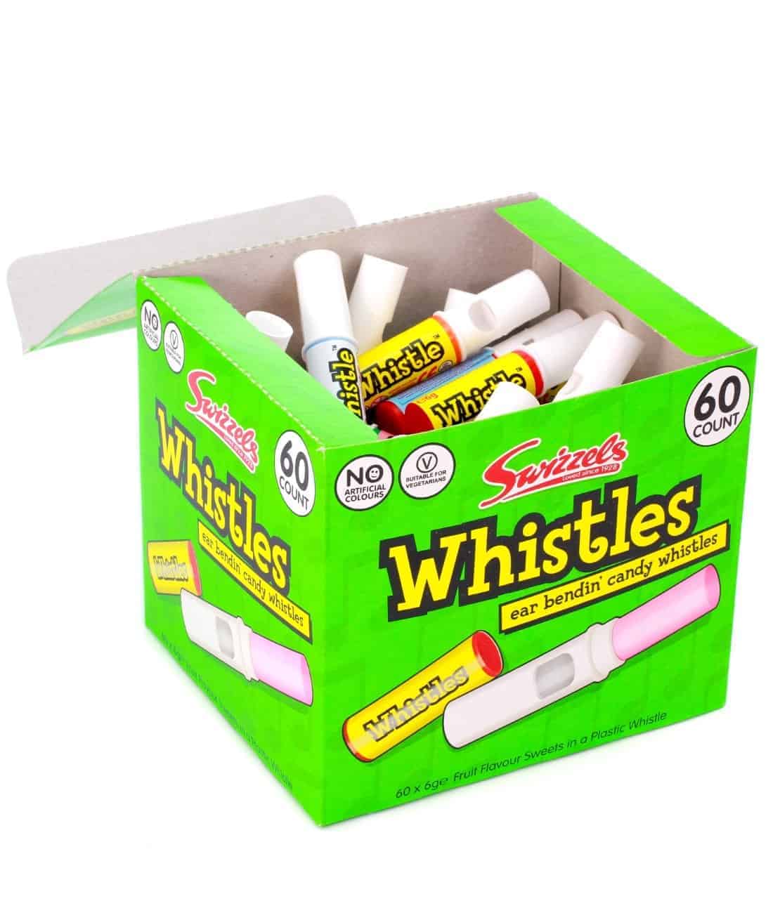 Swizzels Candy Whistles 60x6g