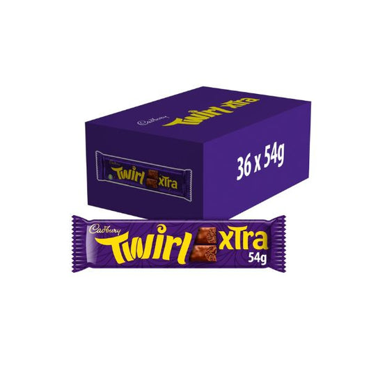 Cadbury Twirl Xtra Duo 36x54g