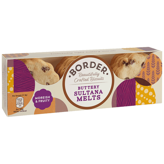 Border Butter Sultana Melts 12x135g