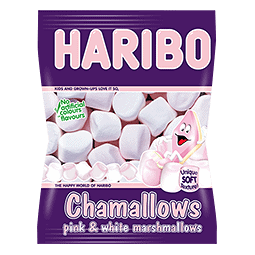 Haribo Chamallows Pink & White 12x140g