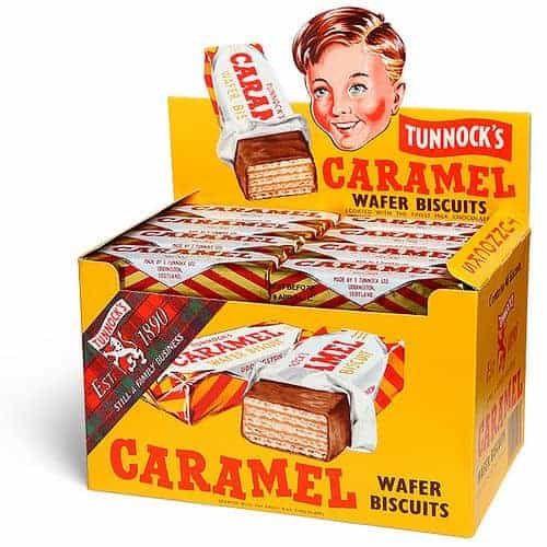 Tunnocks Milk Chocolate Caramel Wafer 48x1