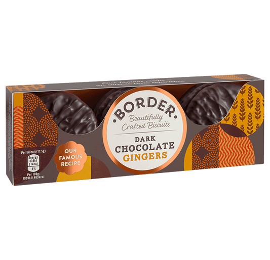 Border Dark Chocolate Ginger 14x150g