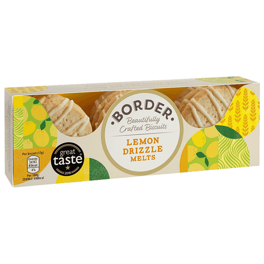 Border Lemon Drizzle Melts 12x150g